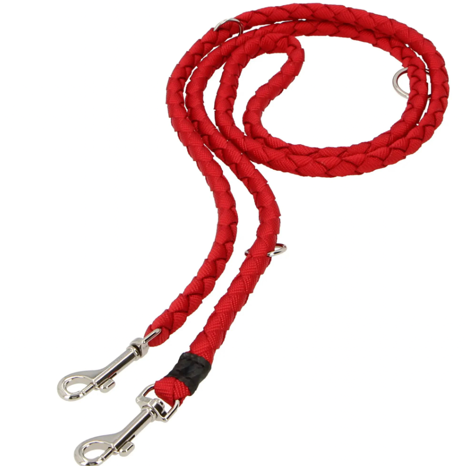 Hundeleine Cavo Einstellbar Rot